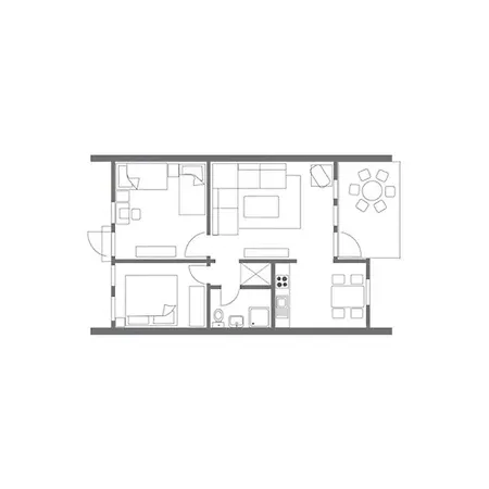 Ferienwohnpark Satteldachhaus Typ 9 Sd 73